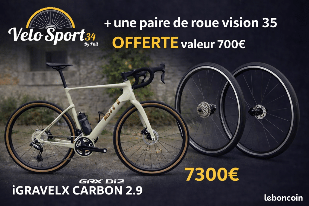 Pomotion vélo gravel BH iGRAVELX CARBON 2.9